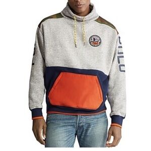 Mens Large Sportsman terrain turtleneck fleece sweatshirt